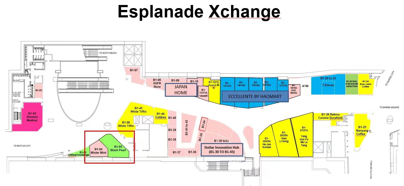 Esplanade floor plan